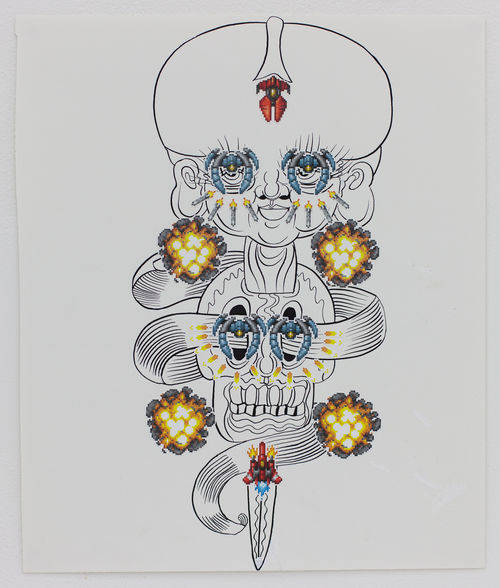 Oliver Payne and Keiichi Tanaami, Untitled, 2015.