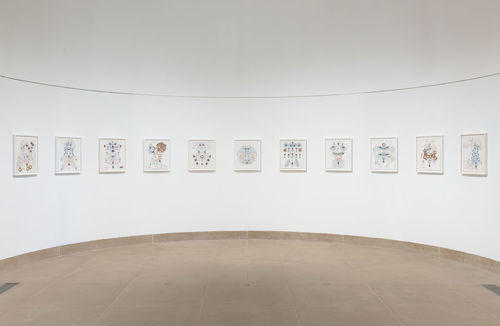 Hammer Projects: Oliver Payne and Keiichi Tanaami. Installation view, Hammer Museum, Los Angeles, May 6–August 27, 2017. Photo: Brian Forrest.