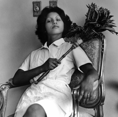 Sandra Eleta (Panamanian, b. 1942), Edita (la del plumero), Panamá (Edita [the one with the feather duster], Panama), 1977