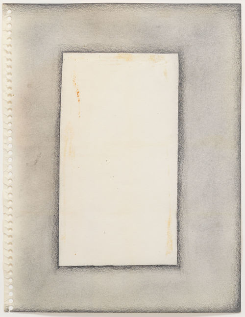 Adrian Piper. Drawings about Paintings and Writings about Words #5. 1967. 