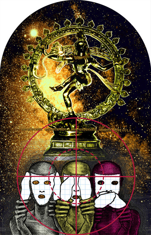 Adrian Piper. The Color Wheel Series, First Adhyasa: Annomayakosha #33. 2000. 