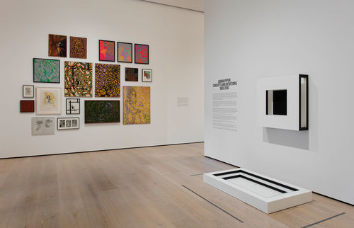Adrian Piper: Concepts and Intuitions, 1965-2016, installation view, Hammer Museum, Los Angeles, October 7, 2018–January 6, 2019. Photo: Brian Forrest.