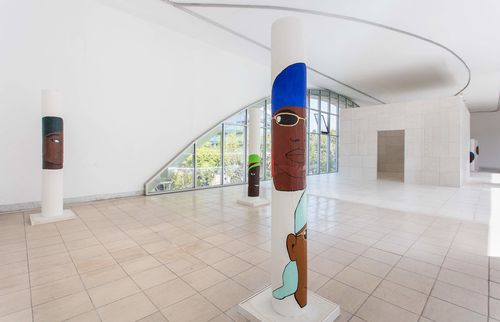 Lauren Halsey, The Crenshaw District Hieroglyph Project (Prototype Architecture), 2018. 