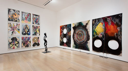 Naotaka Hiro, Installation view, Made in L.A. 2018, June 3-September 2, 2018, Hammer Museum, Los Angeles. Photo: Brian Forrest.