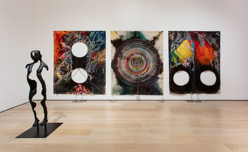 Naotaka Hiro, Installation view, Made in L.A. 2018, June 3-September 2, 2018, Hammer Museum, Los Angeles. Photo: Brian Forrest.