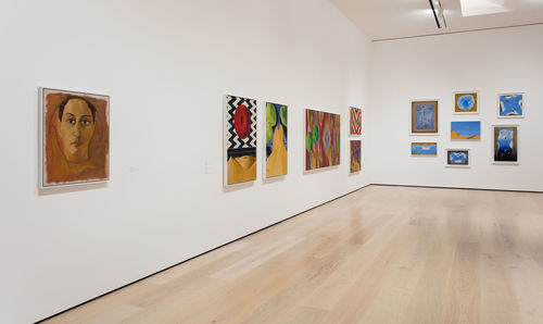 Luchita Hurtado, Installation view, Made in L.A. 2018, June 3-September 2, 2018, Hammer Museum, Los Angeles. Photo: Brian Forrest.