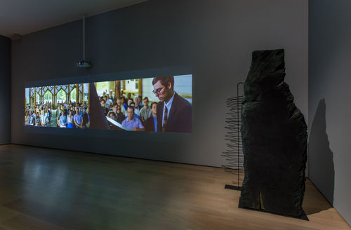 Alison O'Daniel, Installation view, Made in L.A. 2018, June 3-September 2, 2018, Hammer Museum, Los Angeles. Photo: Brian Forrest.

