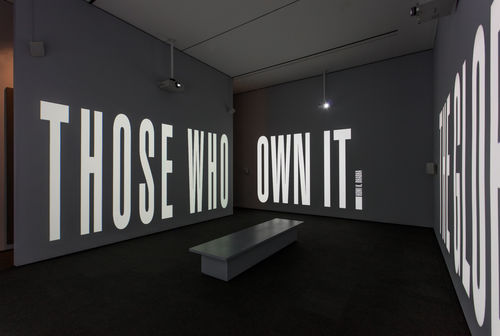 Unspeakable: Atlas, Kruger, Walker: Hammer Contemporary Collection. Installation view, Hammer Museum, Los Angeles, January 20-May 13, 2018. Photo: Brian Forrest.