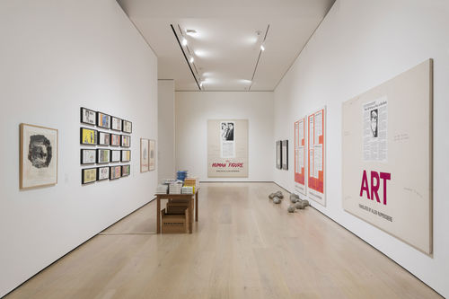 Allen Ruppersberg: Intellectual Property 1968–2018, installation view, Hammer Museum, Los Angeles, February 10–May 12, 2019. Photo: Jeff McLane