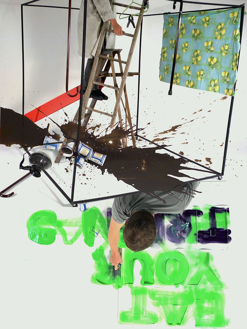 Alex Hubbard, Eat Your Friends, 2012. Single-channel video, color with sound, Hammer Museum, Los Angeles. Gift of Andre Sakhai Collection. © 2012 Alex Hubbard, courtesy of Alex Hubbard and Maccarone Gallery New York/Los Angeles