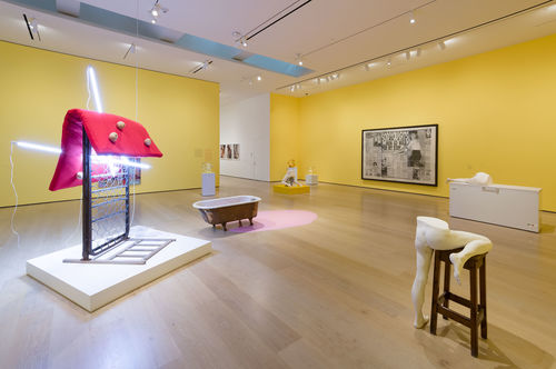 Sarah Lucas: Au Naturel, installation view, Hammer Museum, Los Angeles, June 9-September 1, 2019. Photo: Jeff McLane.