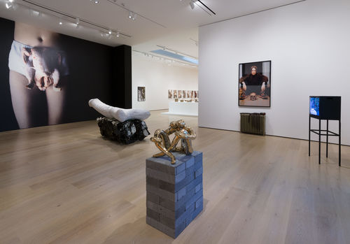 Sarah Lucas: Au Naturel, installation view, Hammer Museum, Los Angeles, June 9-September 1, 2019. Photo: Jeff McLane.