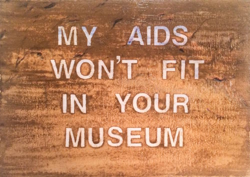 Shan Kelley, With Curators Like These, Who Needs A Cure, 2015