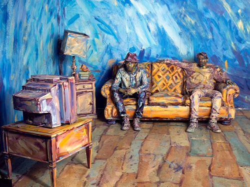 Color of Reality, dir by Jon Boogz with art by Alexa Meade