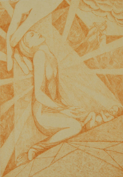 Heinrich Vogeler, Vision, 1914