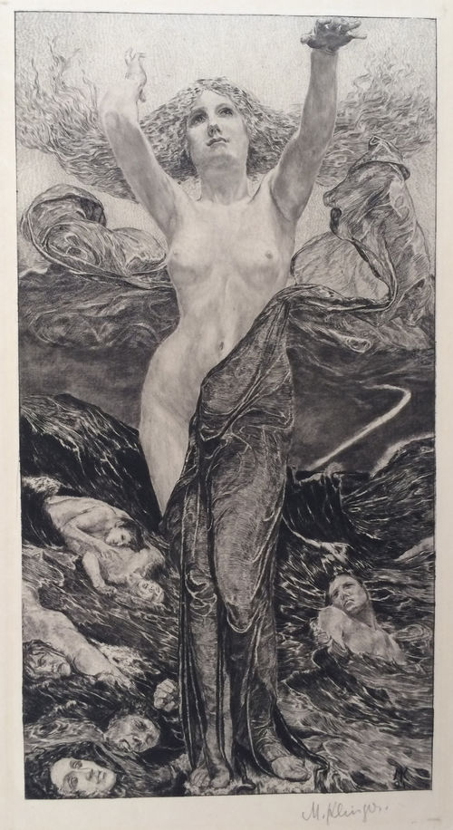 Max Klinger, Aphrodite. 1891-1892
