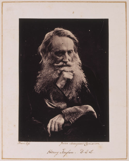 Julia Margaret Cameron, Sir Henry Taylor, late 1860s