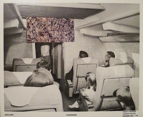 Ilene Segalove, Today’s Program: Jackson Pollock, “Lavender Mist,” 1973