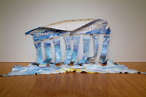 Rodney McMillian, Untitled (The Supreme Court Painting)