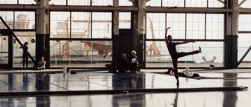 Craneway Event, 2009. Film Still.