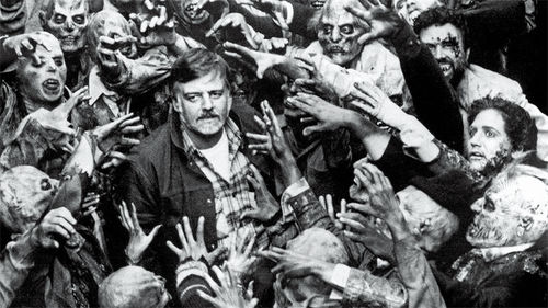 Production photo from Dawn of the Dead