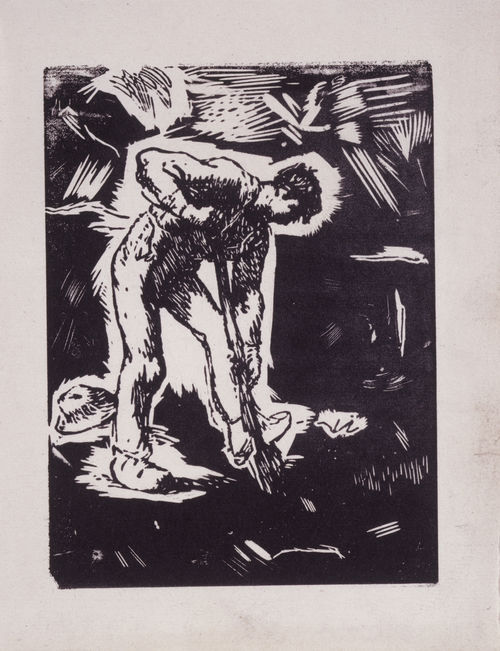 Jean-François Millet, Bêcheur au Travail, 1863
