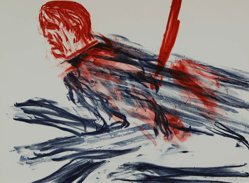Leon Golub
Wounded Sphinx II,
1965