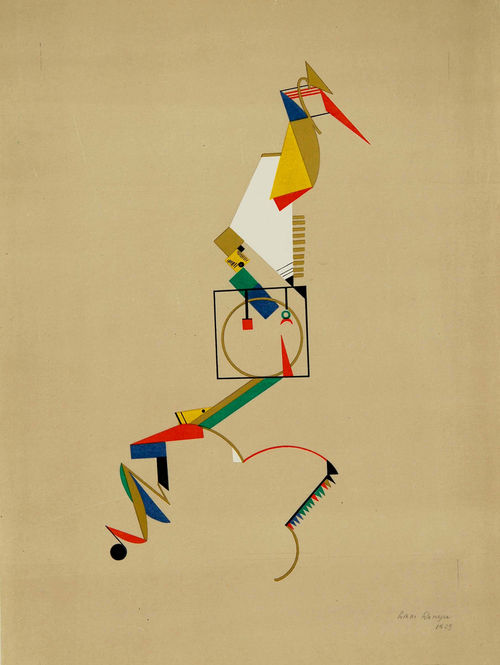 Lothar Schreyer, Marionette of the Male Intellect, 1923
