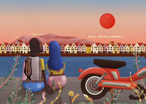 Lilac by, Kakkmaddafakka dir. by Carlín Díaz