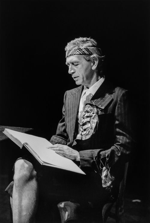 Jimmie Durham, Crazy for Life performance, Bessie Schonberg Theatre, New York, June 10, 1990.