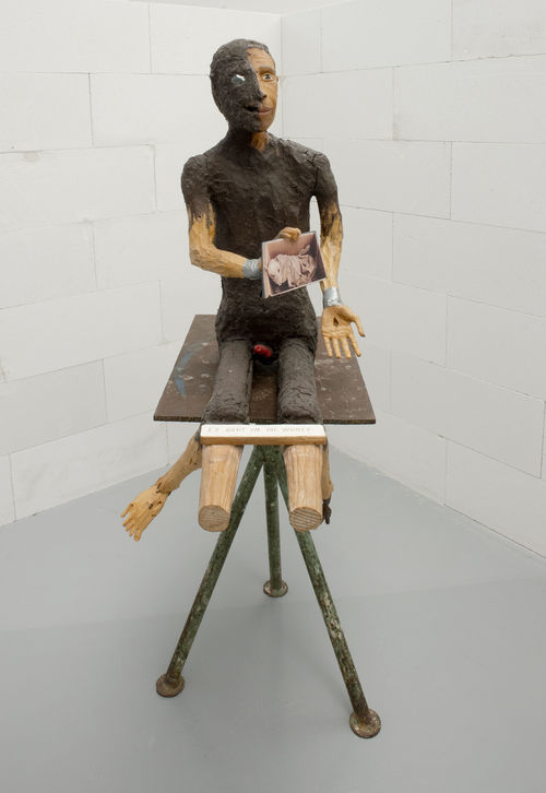 Jimmie Durham, Jesus (Es geht um die Wurst), 1992