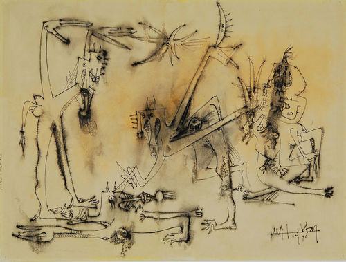Wifredo Lam, Le Cheval Enchante, ca. 1945