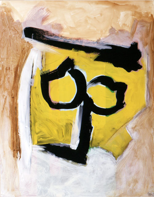 Robert Motherwell, Study for Mask (for Ingmar Bergman), 1988