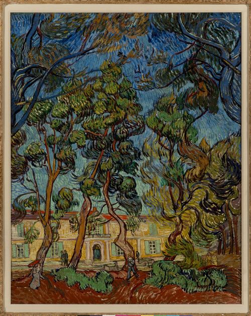 Vincent van Gogh, Hospital at Saint-Rémy, 1889