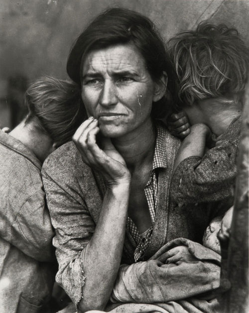 Dorothea Lange, Migrant Mother, Nipomo, California, 1936