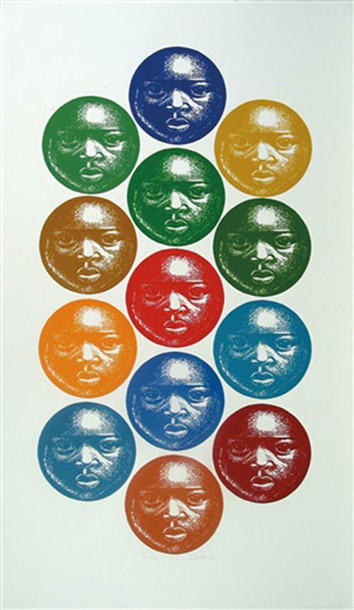 Elizabeth Catlett, Girls, 1982