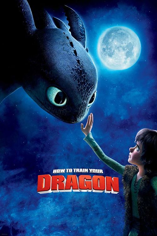 How to Train Your Dragon (2010) theatrical poster