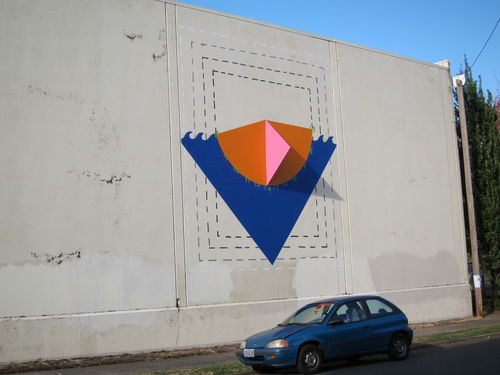 Every Ocean Hughes FKA Emily Roysdon, Reading the Shade of a Pink Triangle, 2014