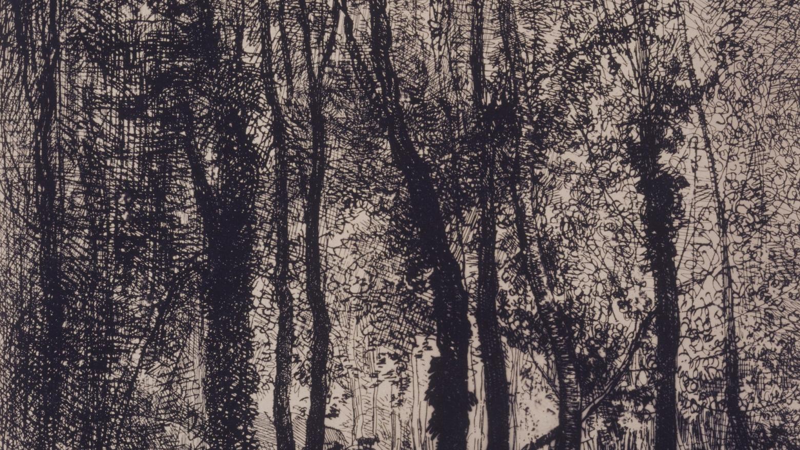 Charles-François Daubigny, The Goat Herder (La gardeuse de chèvres), 1862.