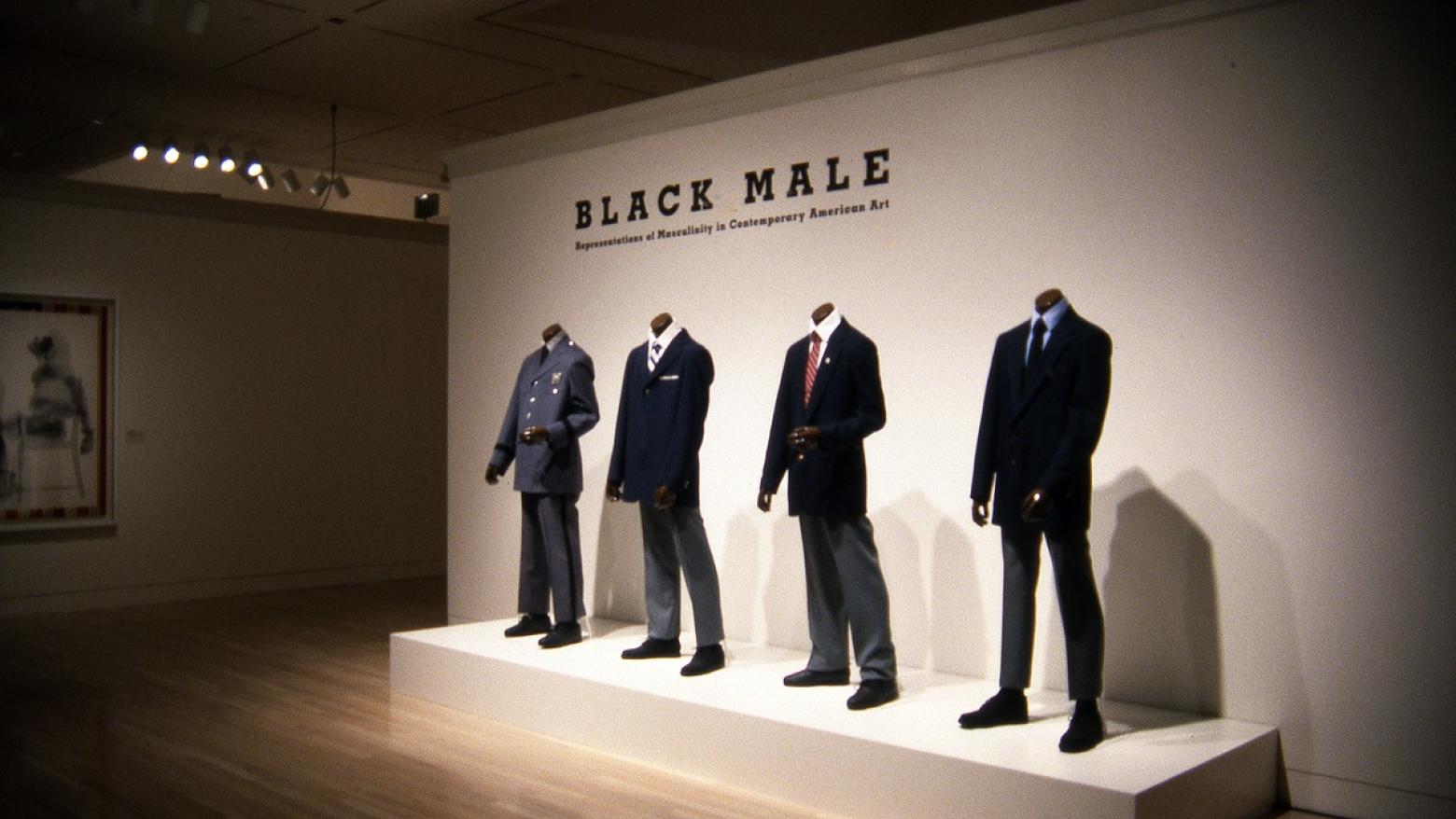 Black Male: Representations of Masculinity in Contemporary American Art, installation view, Hammer Museum, Los Angeles, April 25, 1995–June 18, 1995.
