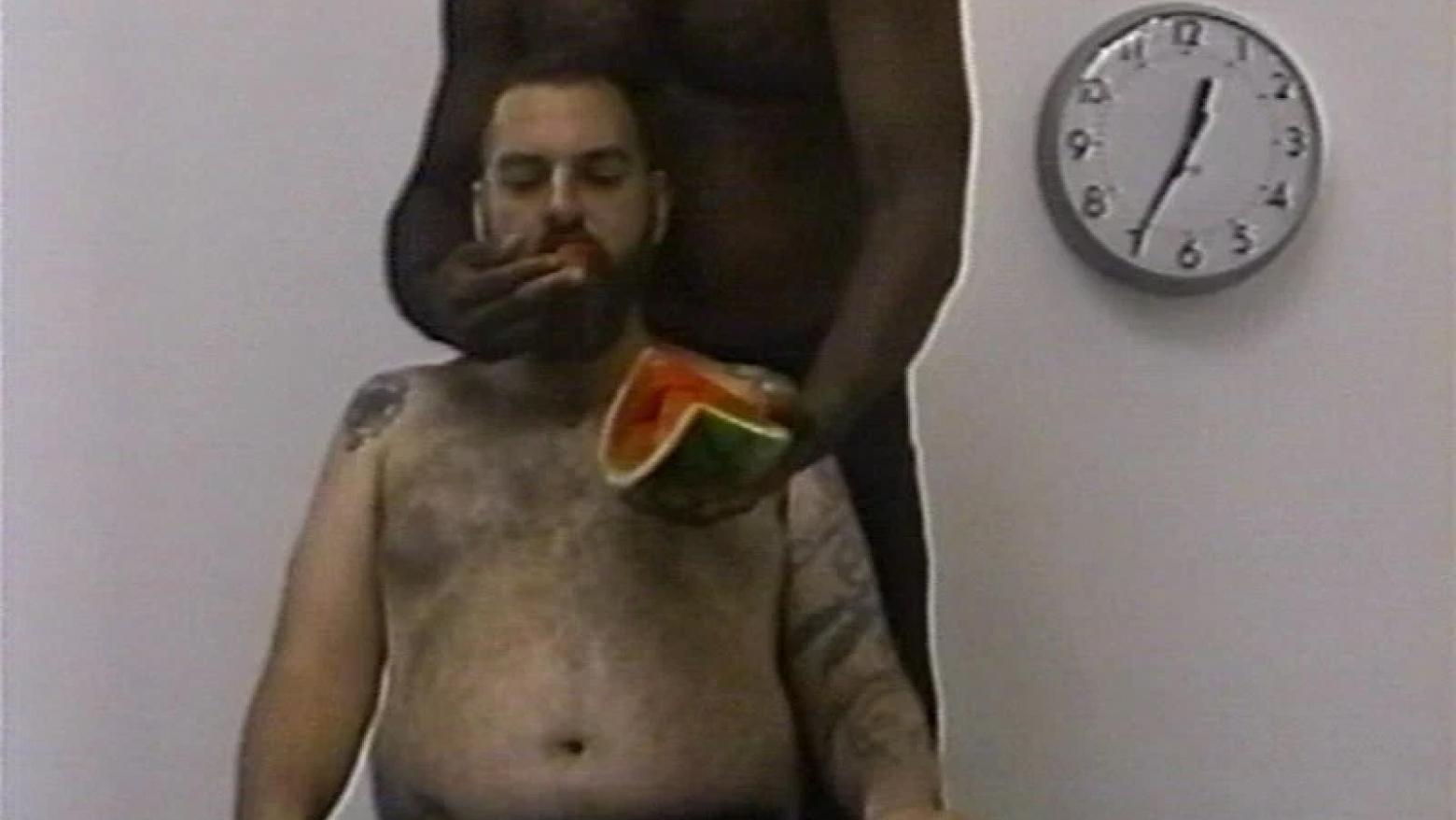 Gorge, by Nayland Blake, 1998