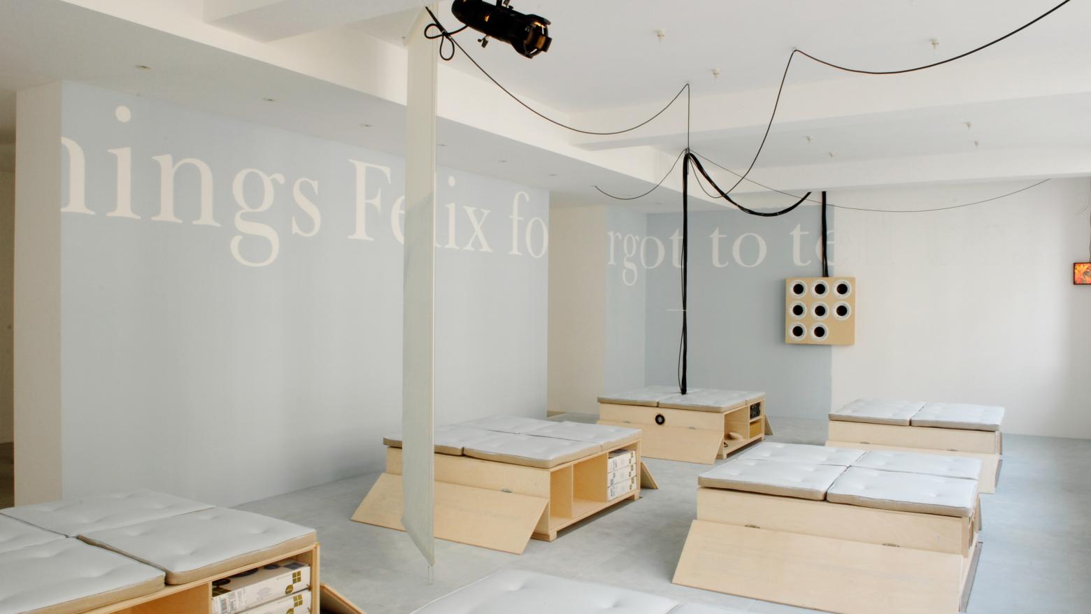 The Second Sentence of Everything I Read Is You: Mourning Sex, by Stephen Prina, 2005–7