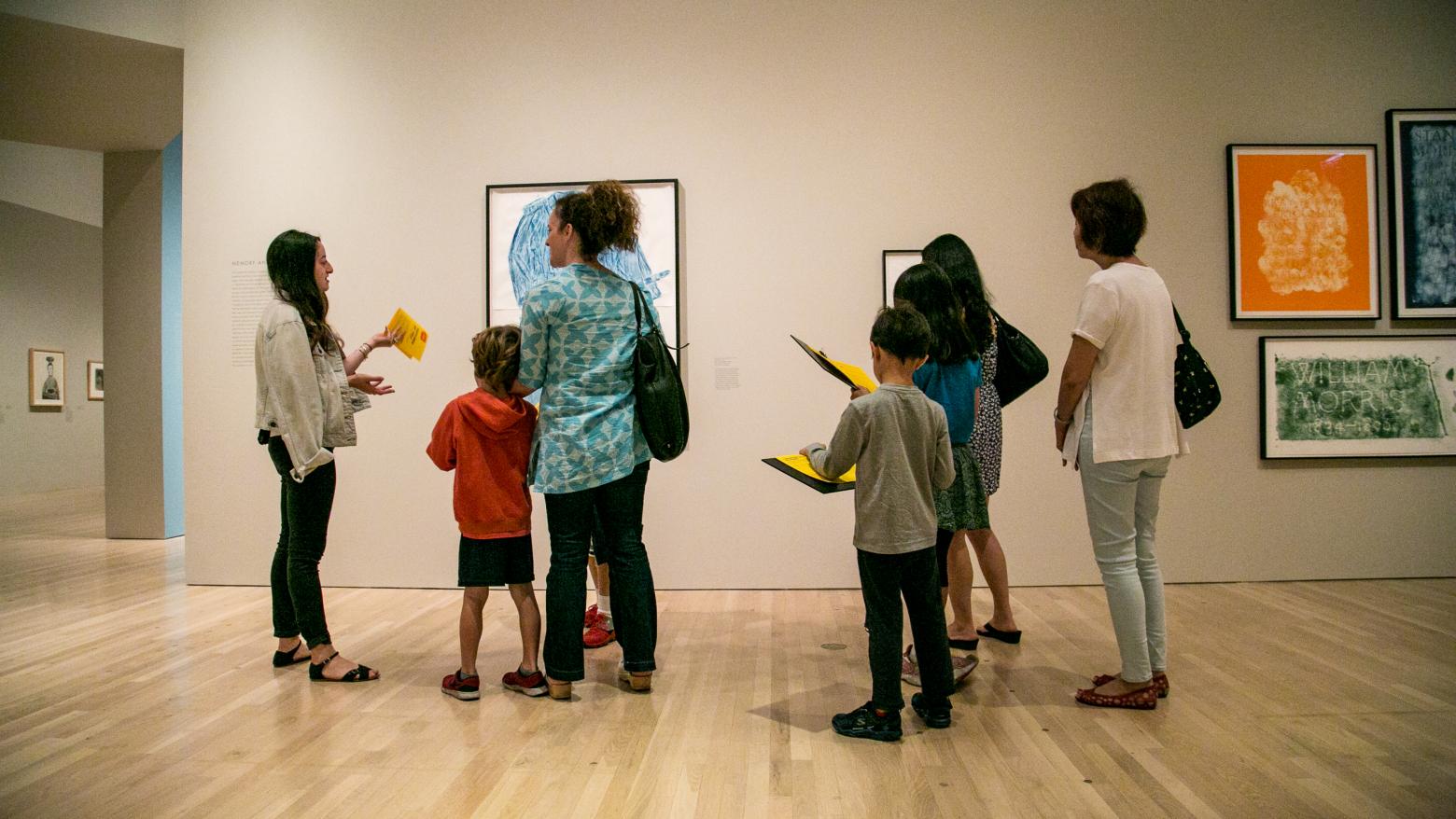 K-12 tours at the Hammer Museum