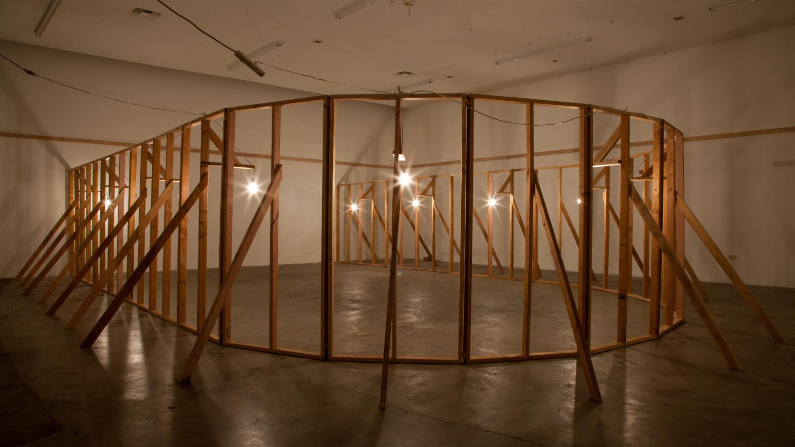 Lauren Davis Fisher, New Structures, New Orientations, 2013.