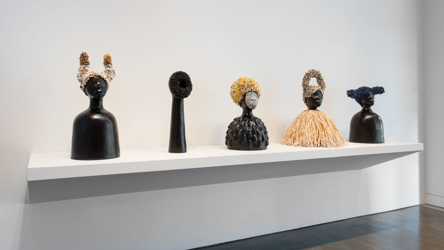 Hammer Projects: Simone Leigh, installation view, Hammer Museum, Los Angeles, September 17, 2016–January 8, 2017. Photo: Brian Forrest.