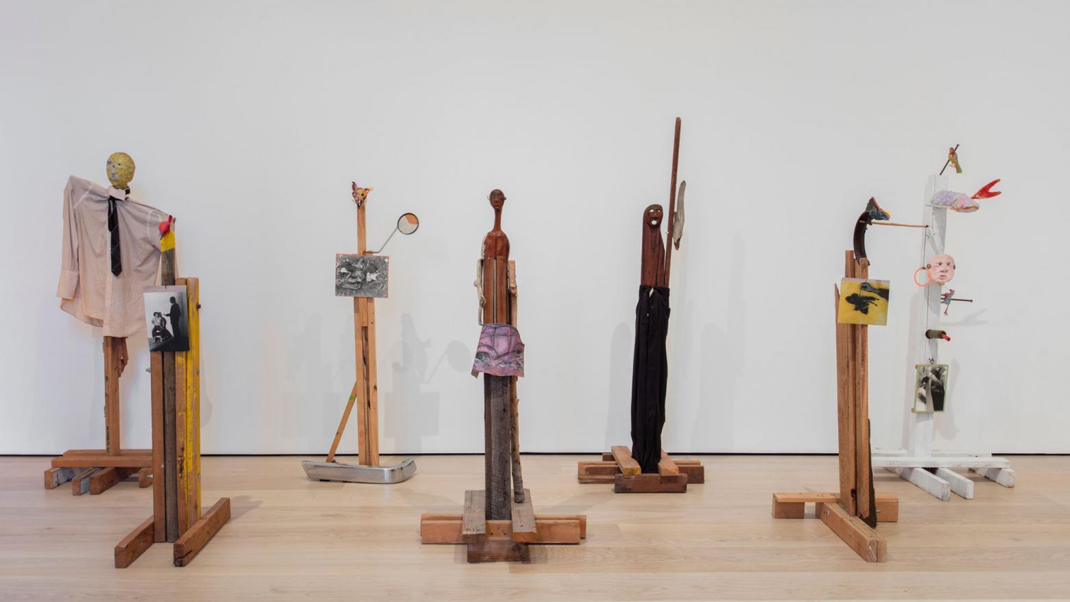 Jimmie Durham: At the Center of the World, Installation view, Hammer Museum, Los Angeles, January 29 – May 7, 2017. Photo: Brian Forrest.