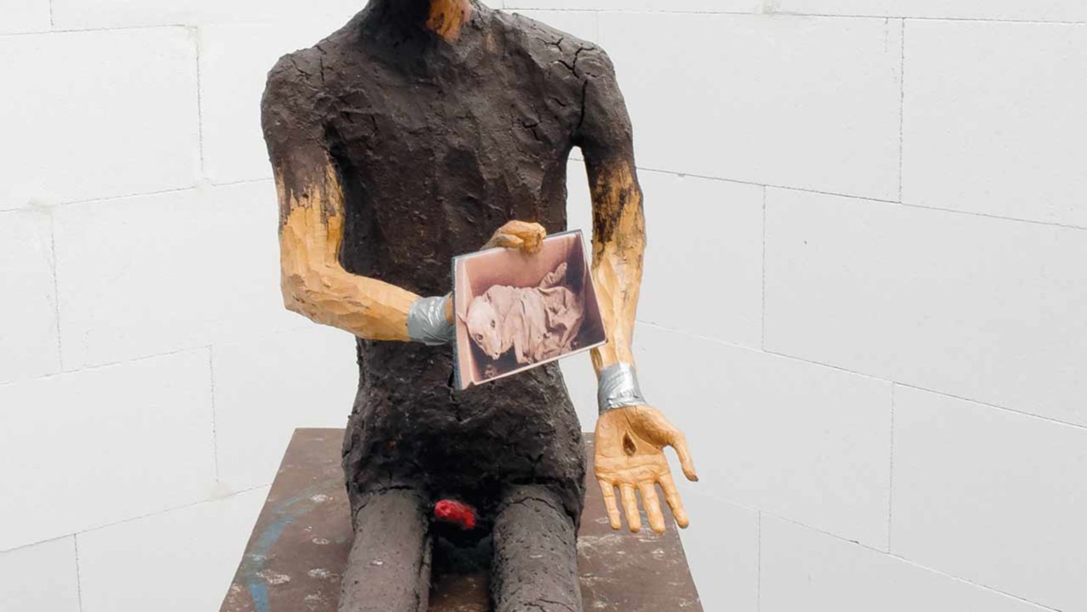 Jimmy Durham, Jesus (Es geht um die Wurst), 1992