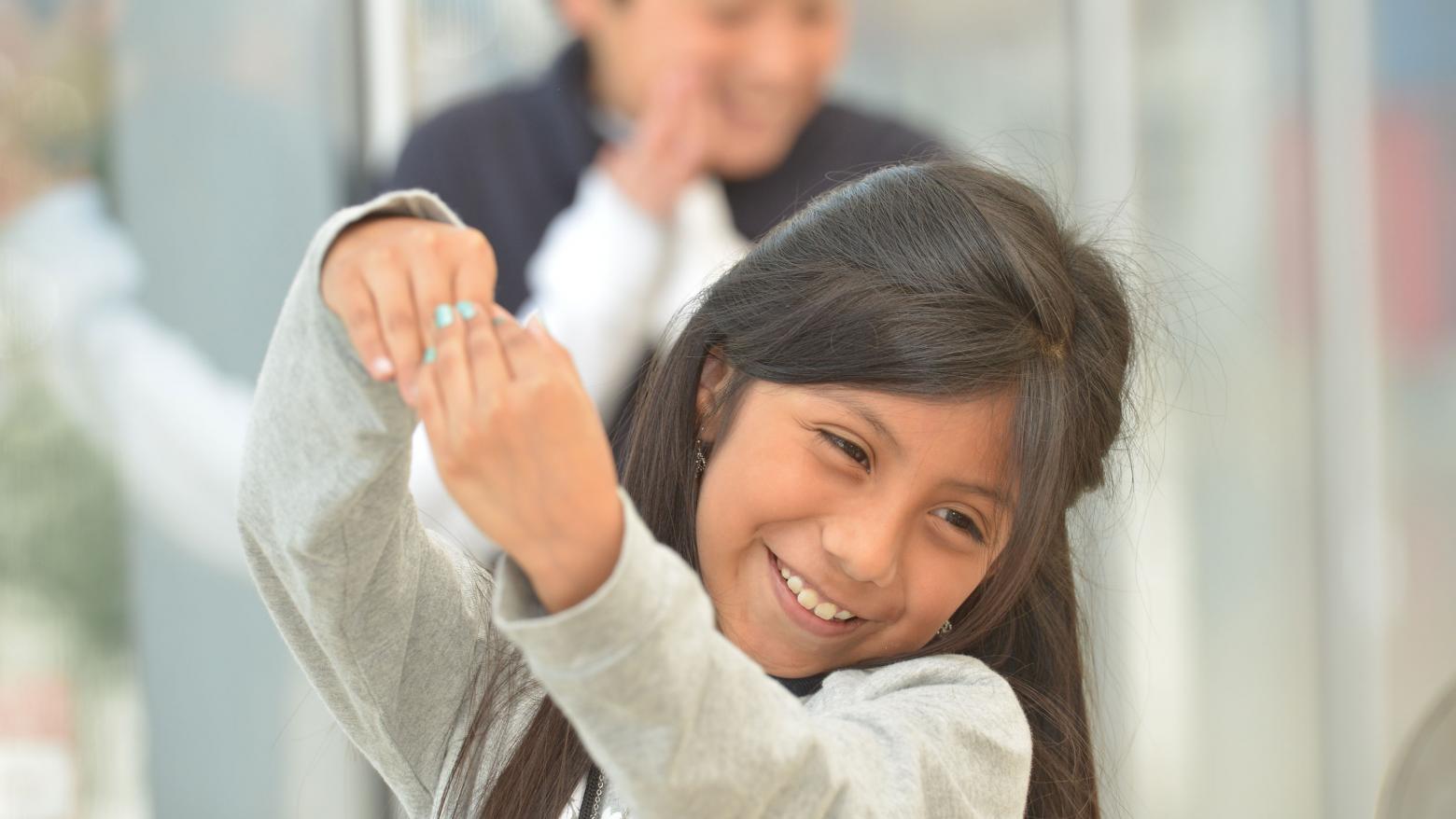 Kids in the Hammer Museum