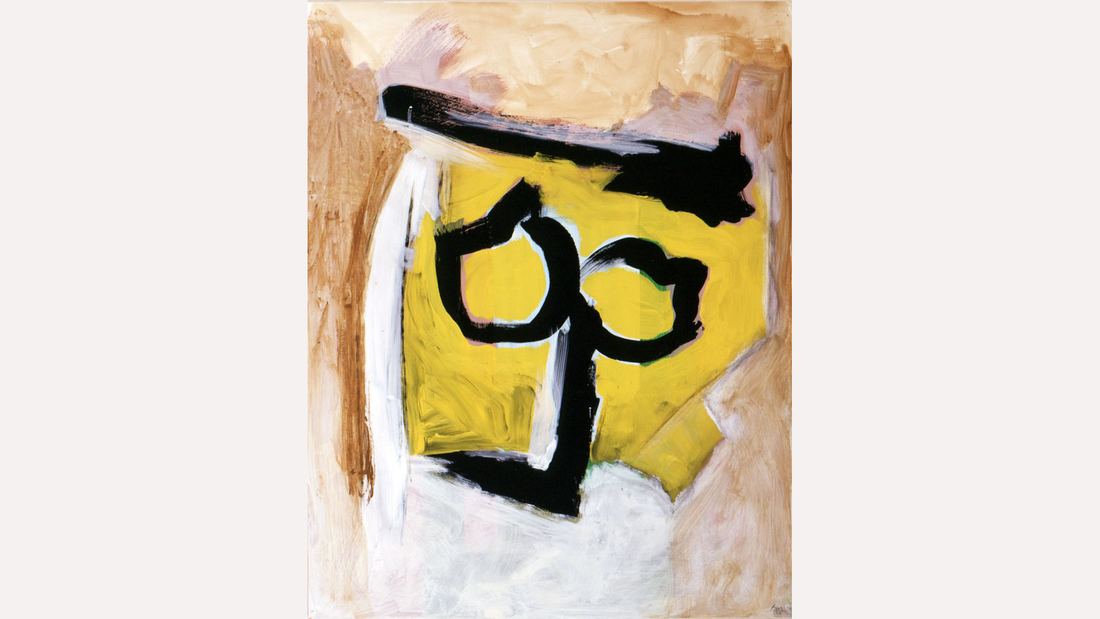 Robert Motherwell, Study for Mask (for Ingmar Bergman)
