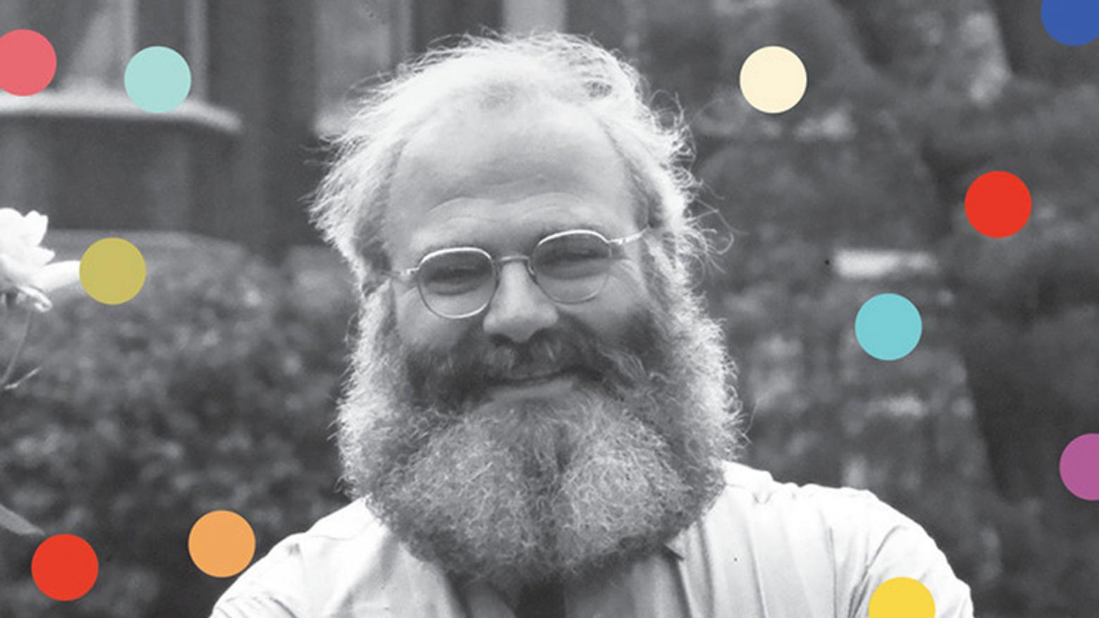 detail of the book cover for 'And How Are You, Dr. Sacks?' a biographical memoir of Oliver Sacks, with a photo of Dr. Sacks
